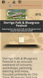 Mobile Screenshot of dorrigofolkbluegrass.com.au